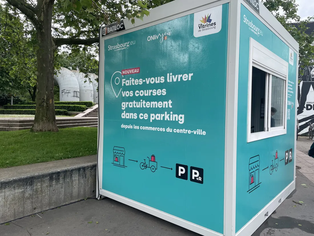 Vous pourrez récupérer votre commande dans un « Batiloc » situé à côté d’un des trois parking