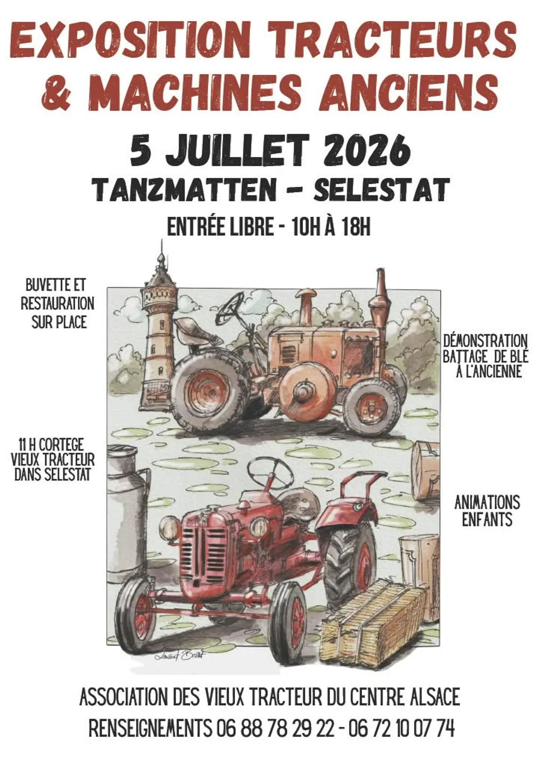 Expositions tracteurs et machines anciens