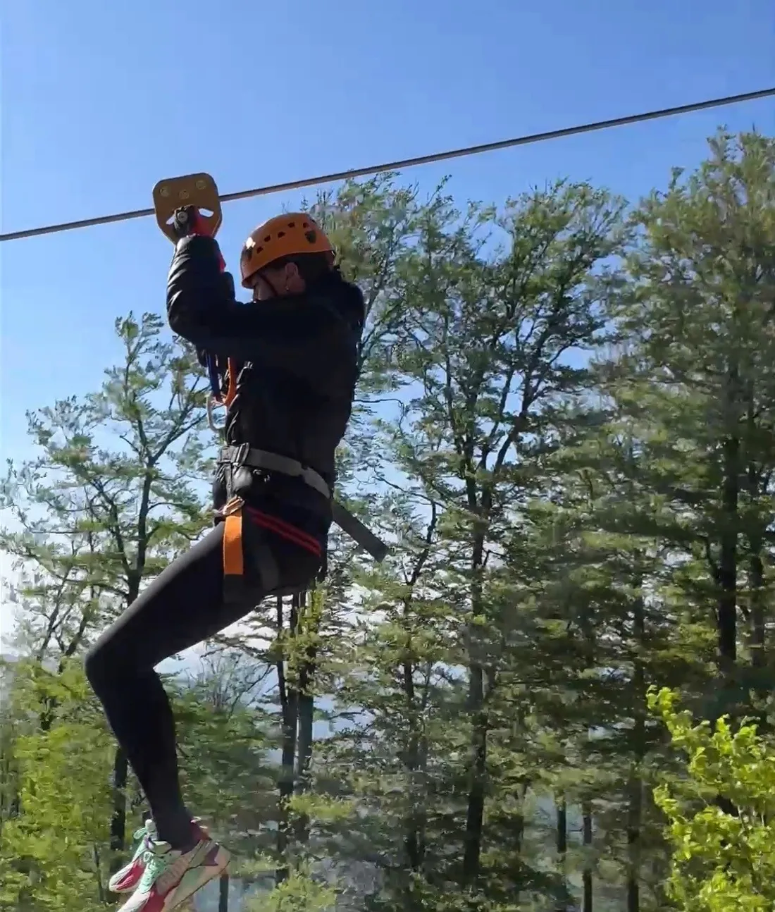 challenge tyrolienne