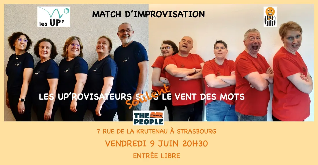 Les UP'rovisateurs soûlent le Vent des mots