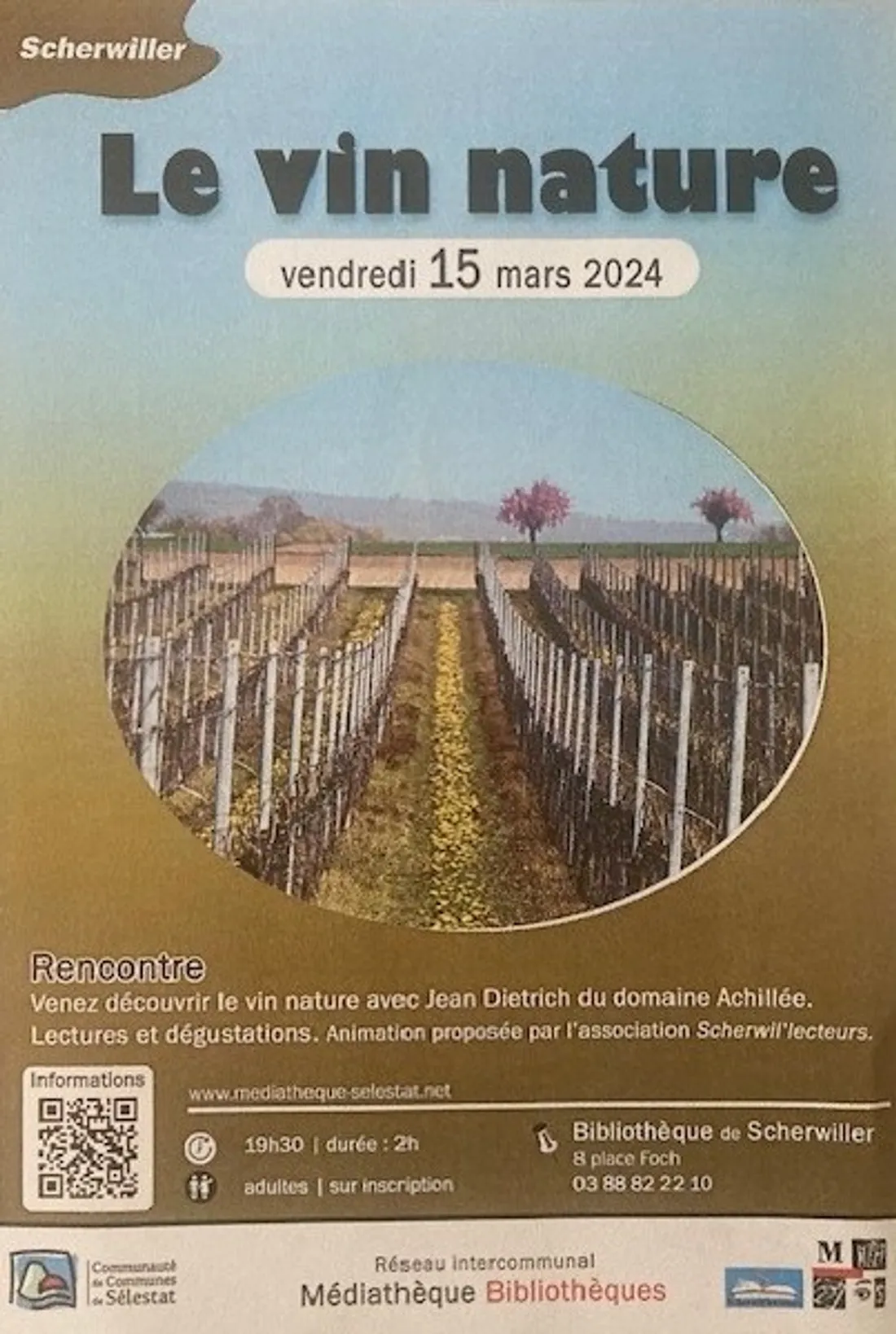 Le vin nature - Qu’est ce le vin nature et dégustations scherwiller