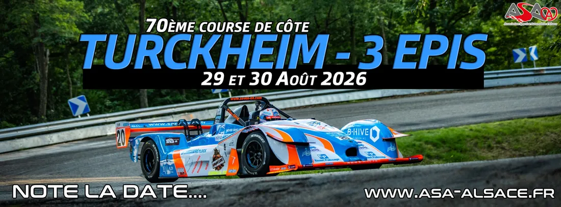 course de côte Turckheim 3 épis