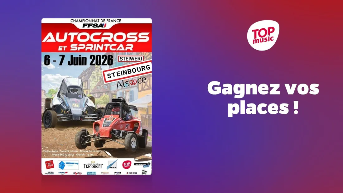 Gagnez vos places pour l'autocross et le sprintera à Steinbourg !