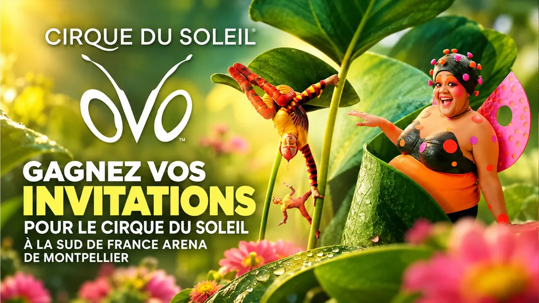 Gagnez vos invitations pour OVO du Cirque du Soleil dans Génération RTS