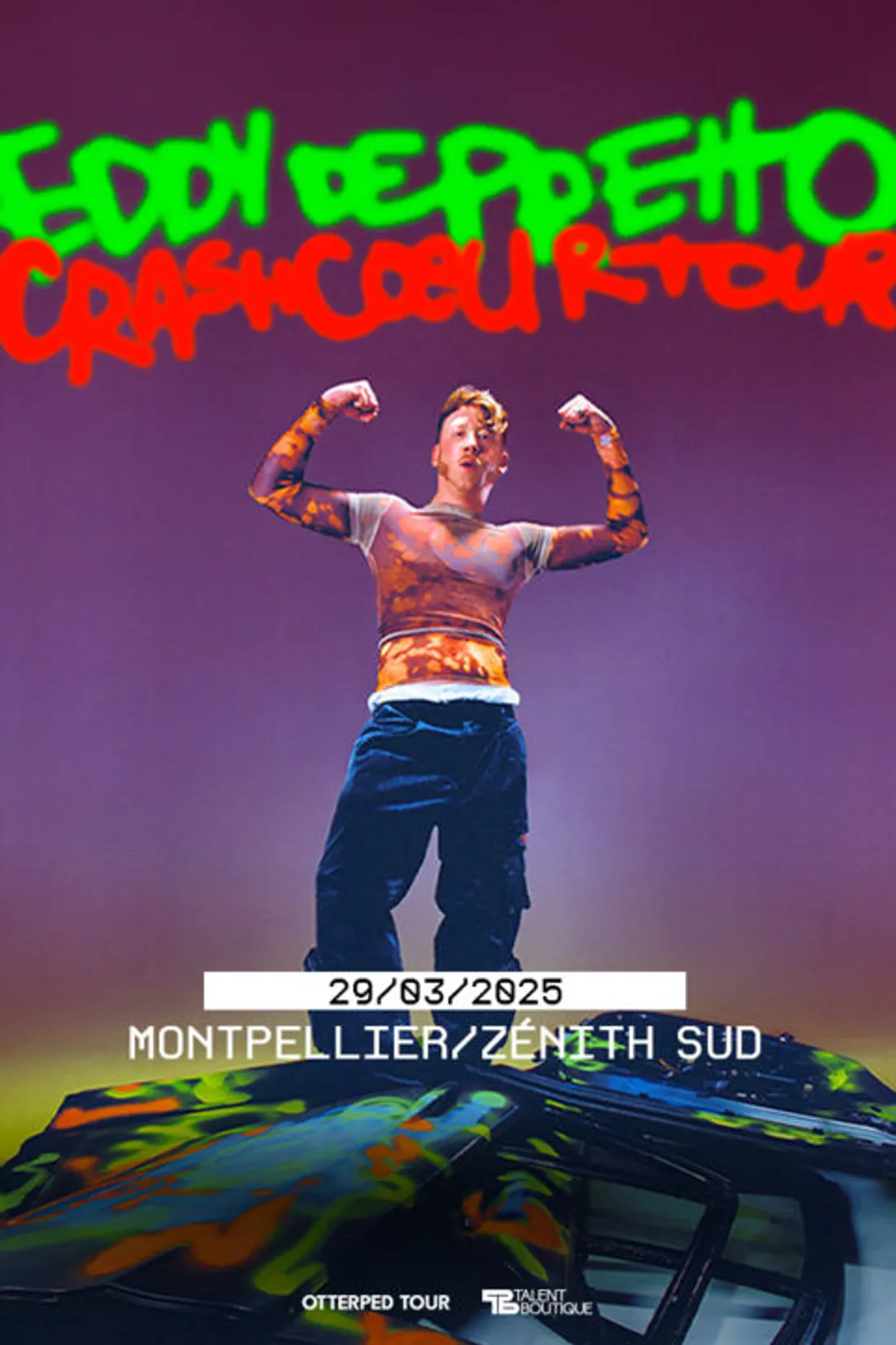 Eddy de Prétto en concert au Zénith de Montpellier