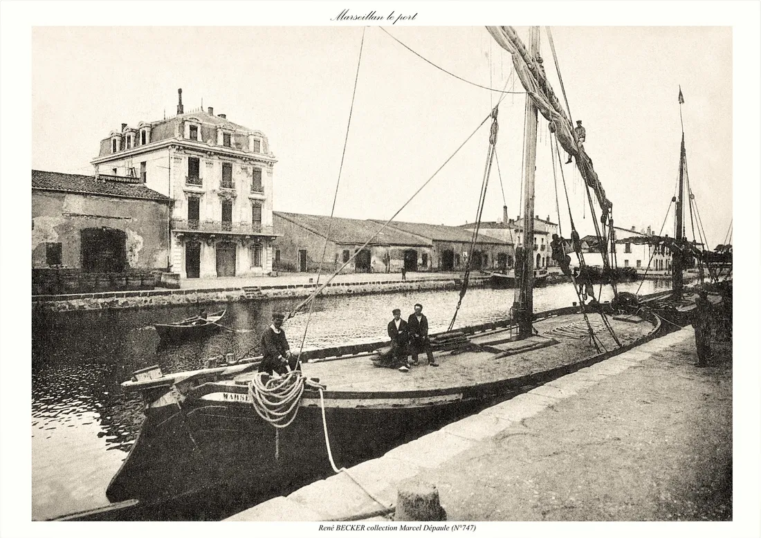 Le port de Marseillan