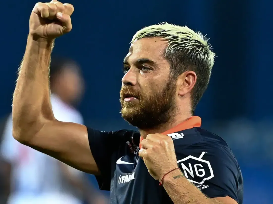 Téji Savanier, auteur du but de la victoire face à l'Afrique du Sud (4-3)