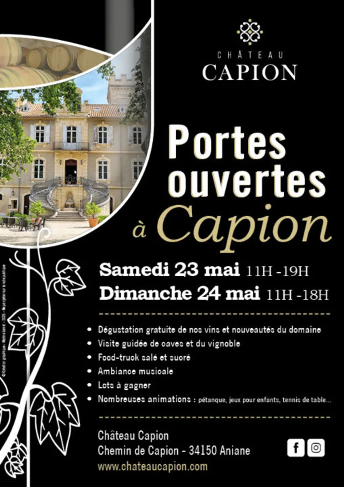 Portes ouvertes du Château Capion