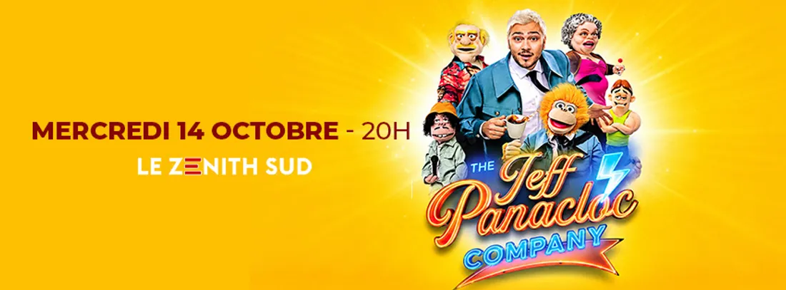 Jeff Panacloc au Zénith sud de Montpellier