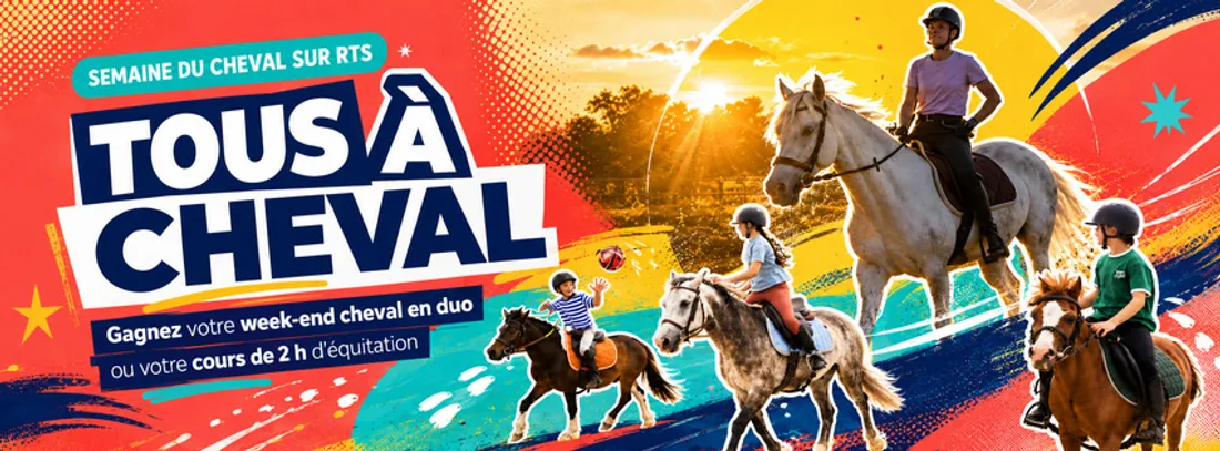 Gagnez votre week-end cheval en duo ou votre cours de 2h d'équitation