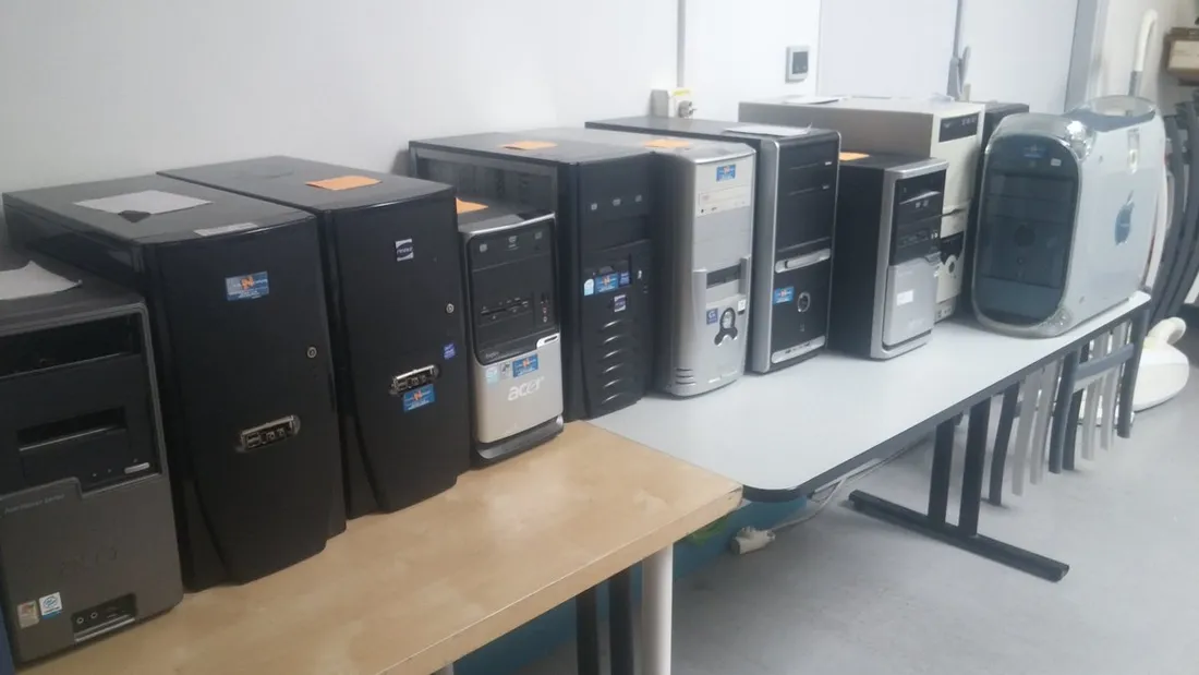 Du matériel informatique à recycler