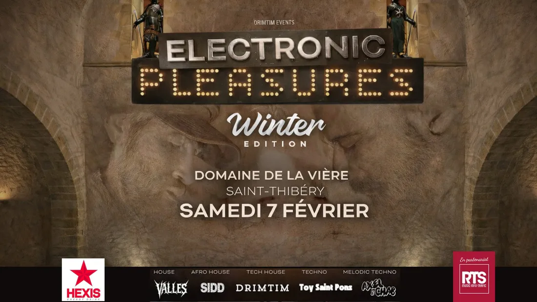 Gagnez vos invitations pour l'Electronic Pleasures Festival