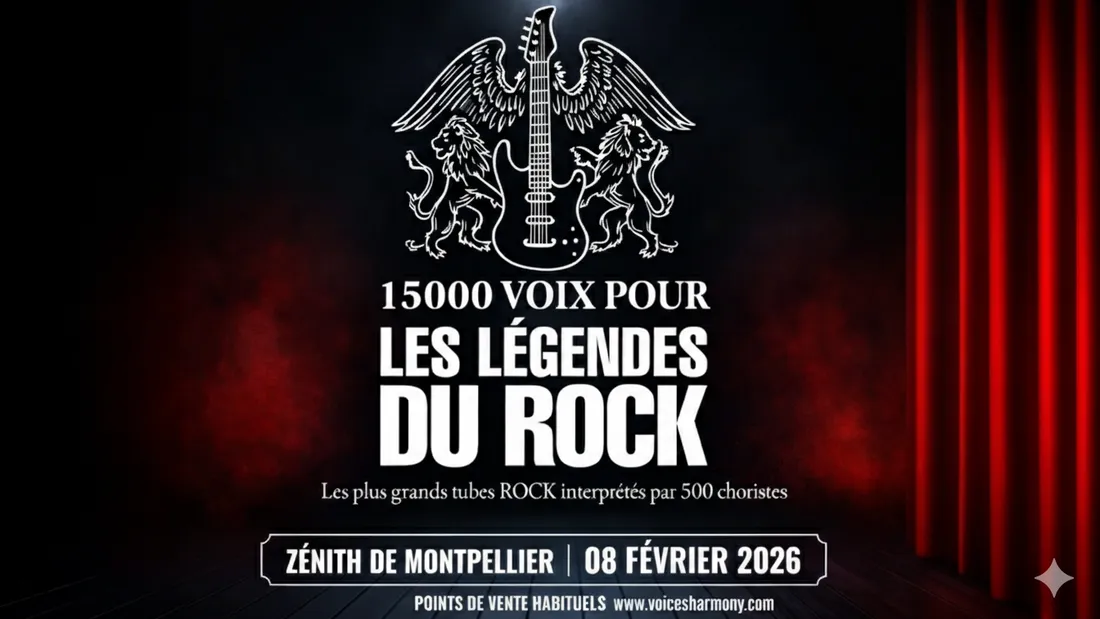15000 voix pour les légendes du rock au Zénith Sud de Montpellier