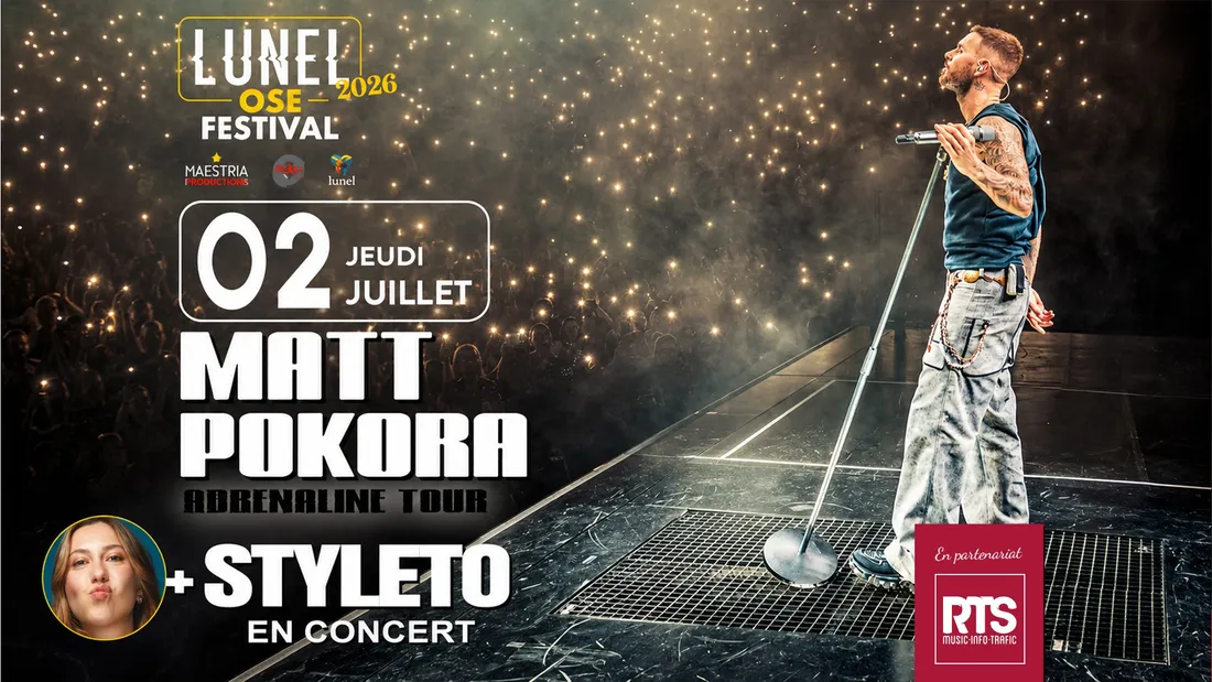 M Pokora et Styleto aux Arènes de Lunel