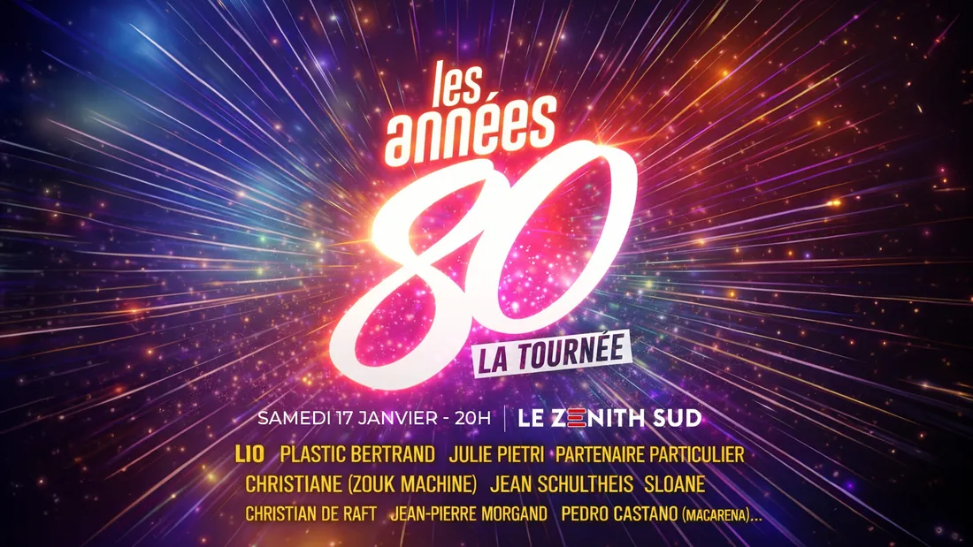 Les Années 80 au Zénith Sud