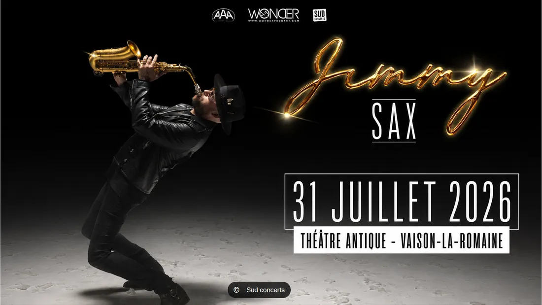 Jimmy Sax au Théâtre Antique de Vaison la Romaine