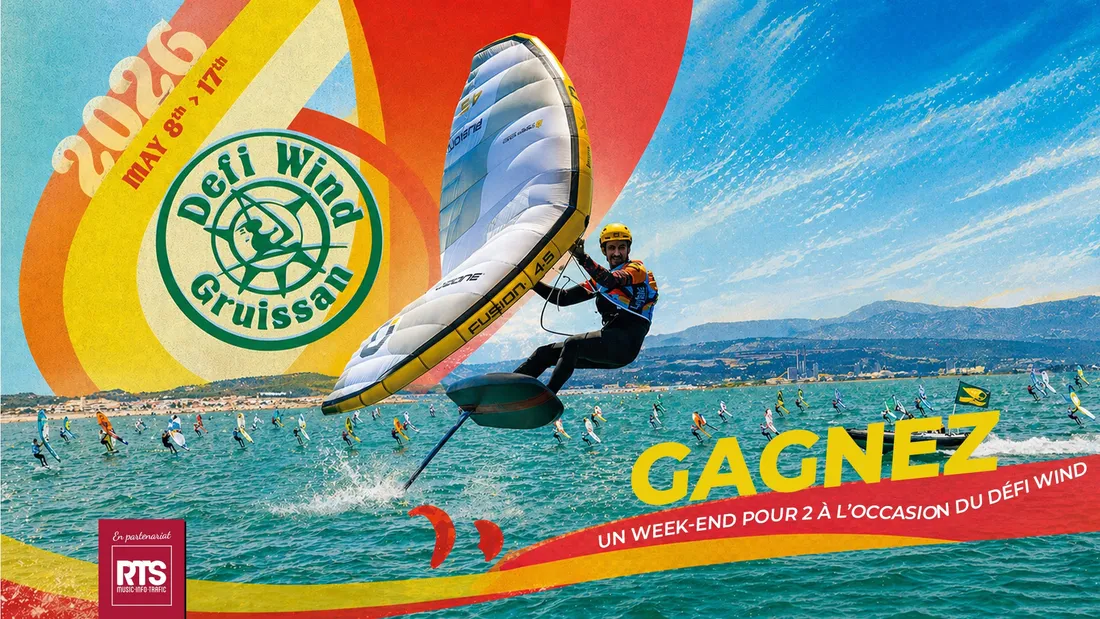 Gagnez votre week-end pour deux personnes à Gruissan à l'occasion du Défi Wind