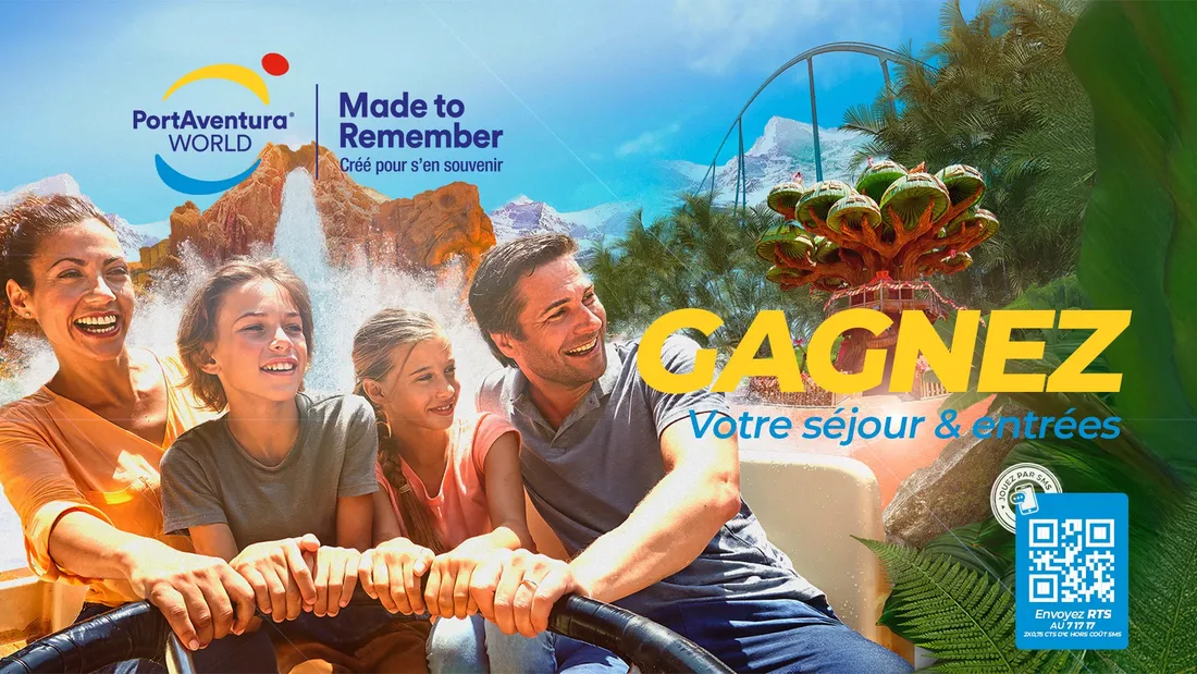 Gagnez votre séjour ou vos entrées à Port Aventura