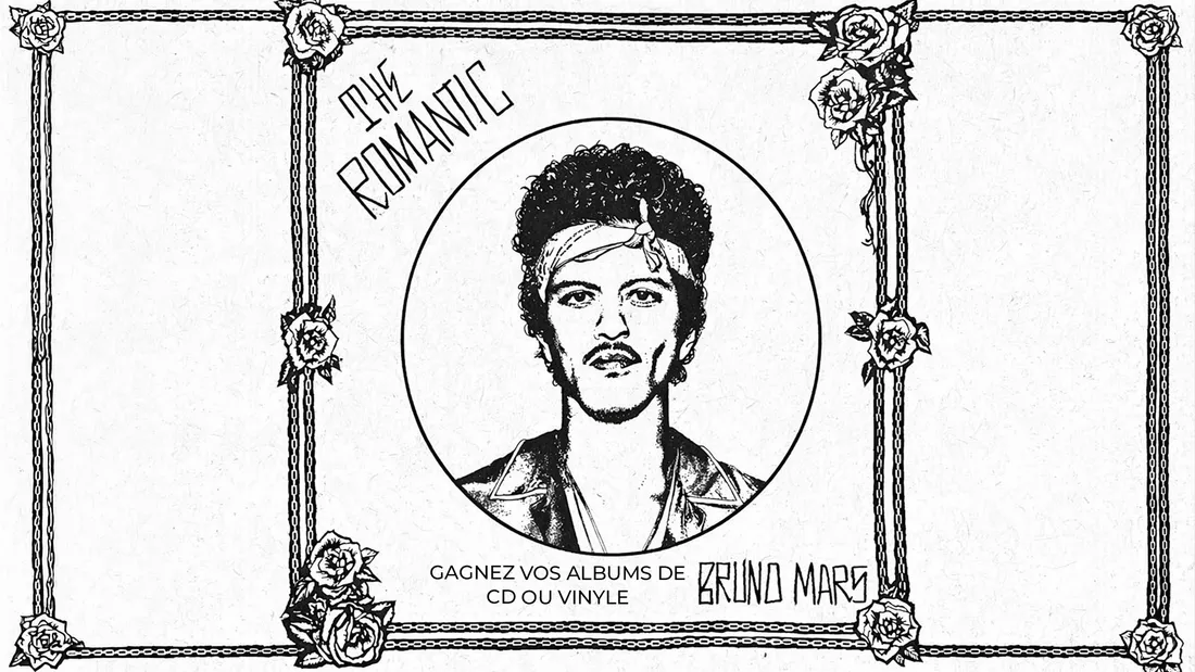 Gagnez vos albums ou vinyles de Bruno Mars "The Romantic"