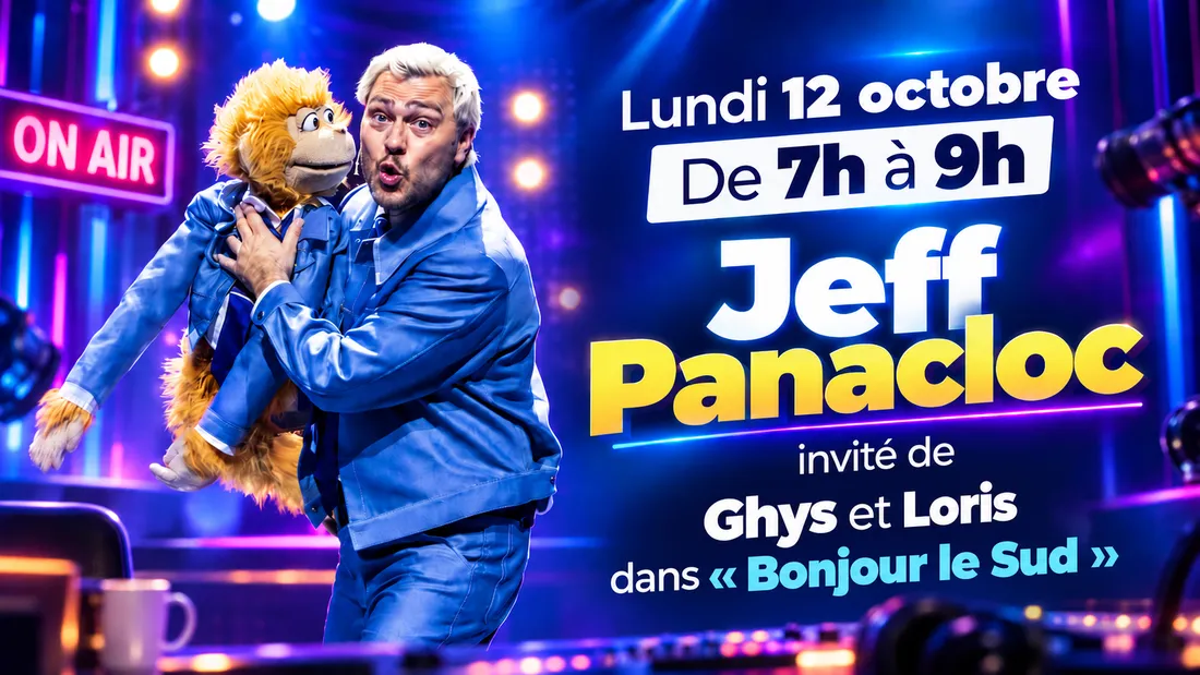 Jeff Panacloc dans la matinale
