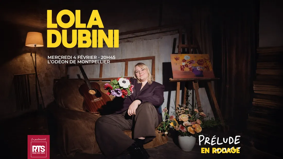 Lola Dubini en spectacle à l'Odéon de Montpellier 