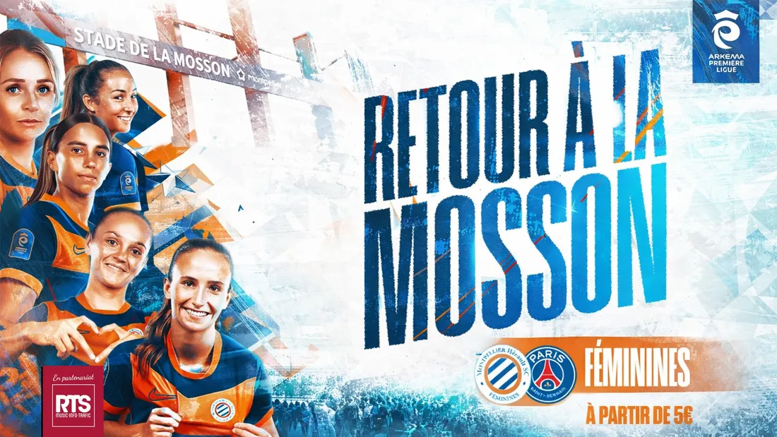 Gagnez vos places pour le choc MHSC / PSG féminines