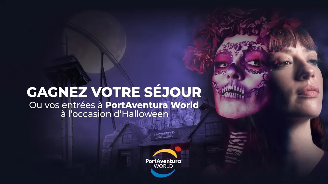 Gagnez votre séjour ou vos entrées à Port Aventura à l'occasion d'Halloween