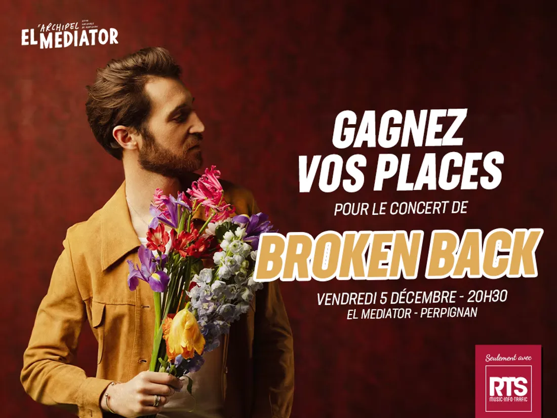 Broken Back au Mediator de Perpignan