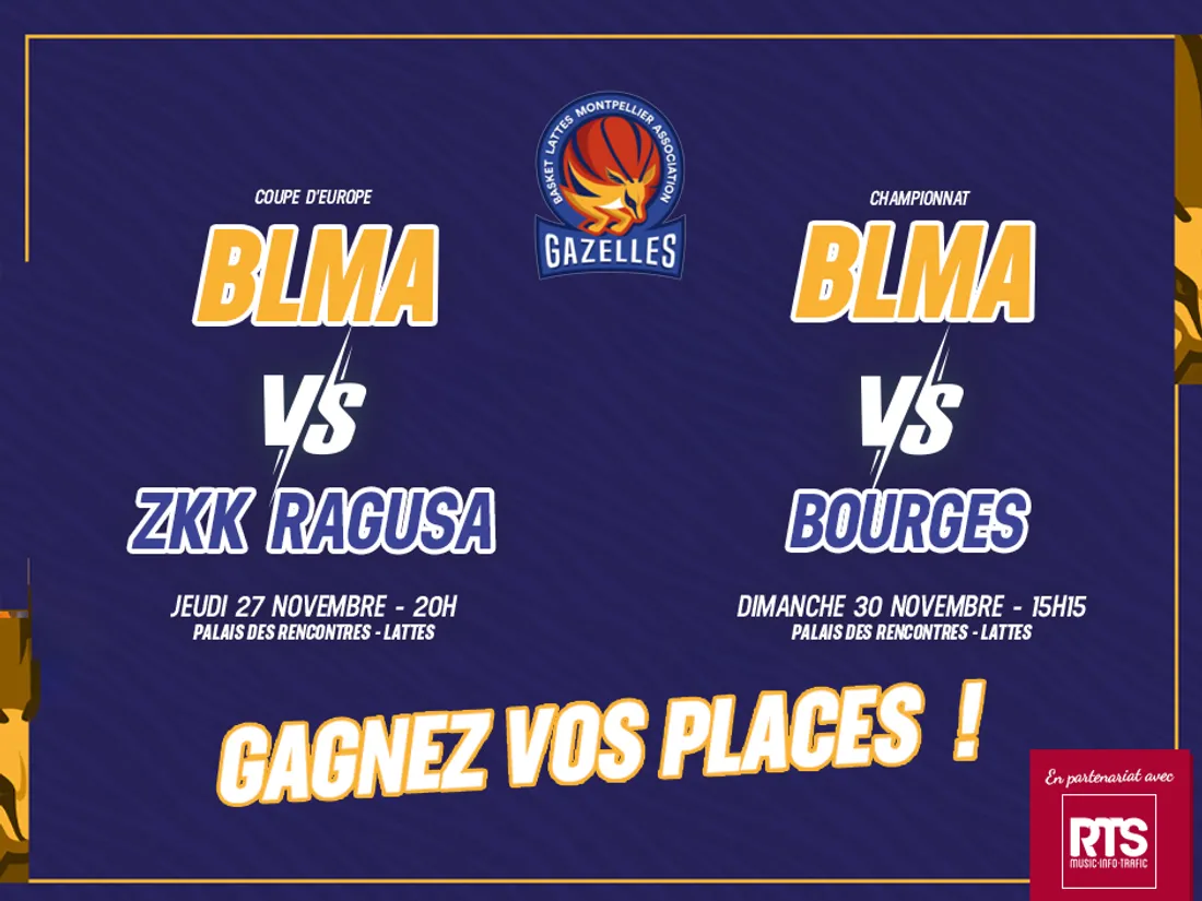 BLMA - ZKK Ragusa (Eurocup) et Bourges (Championnat)