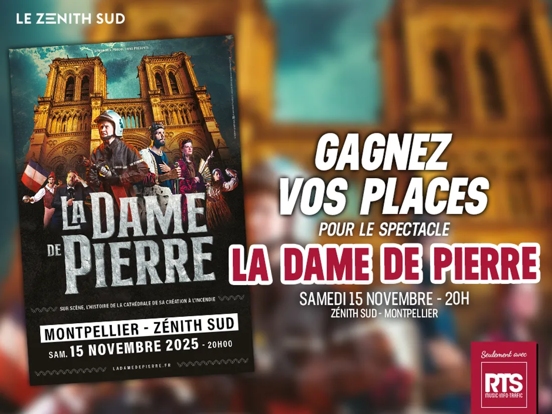 La dame de Pierre au Zénith Sud de Montpellier