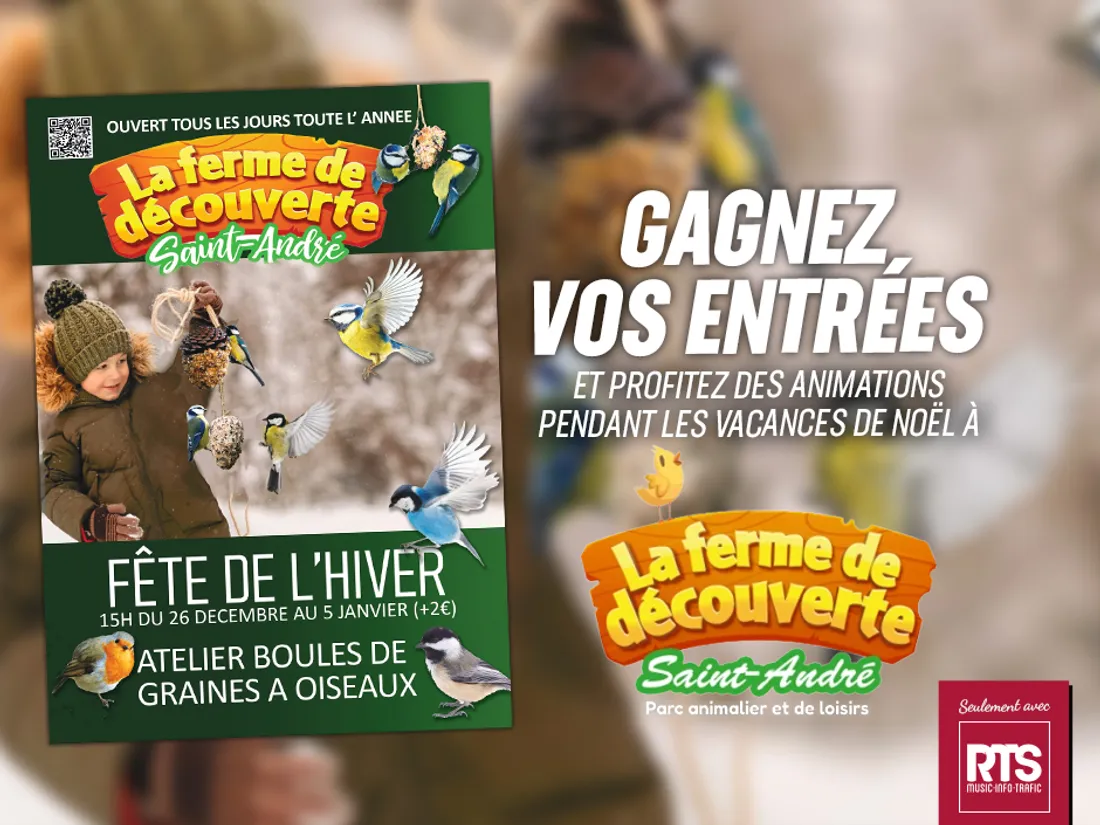 Gagnez vos entrées pour la ferme de Saint André