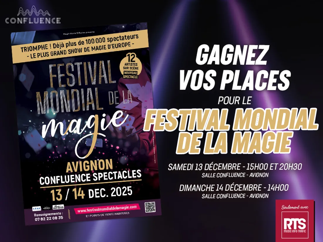 Festival de la magie à la salle Confluence d'Avignon