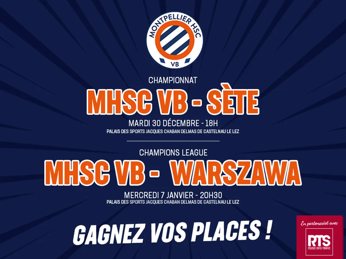 MHSCVB - Sète + MHSCVB - Warszawa