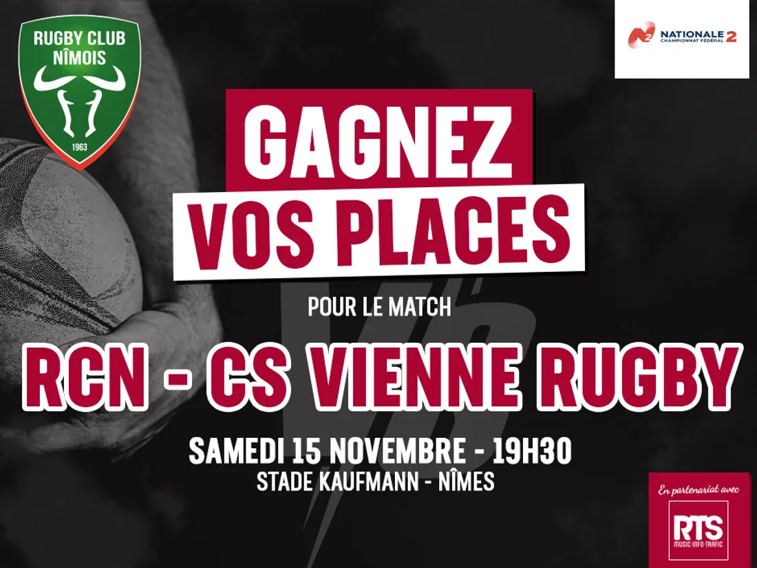 Rugby Club Nîmois - CS Vienne Rugby