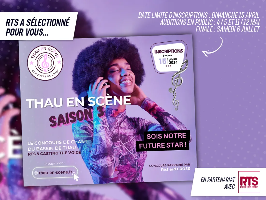 Les inscriptions sont ouvertes pour ce grand concours de chant