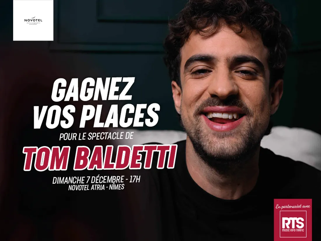 Tom Baldtetti au Novotel Atria de Nîmes