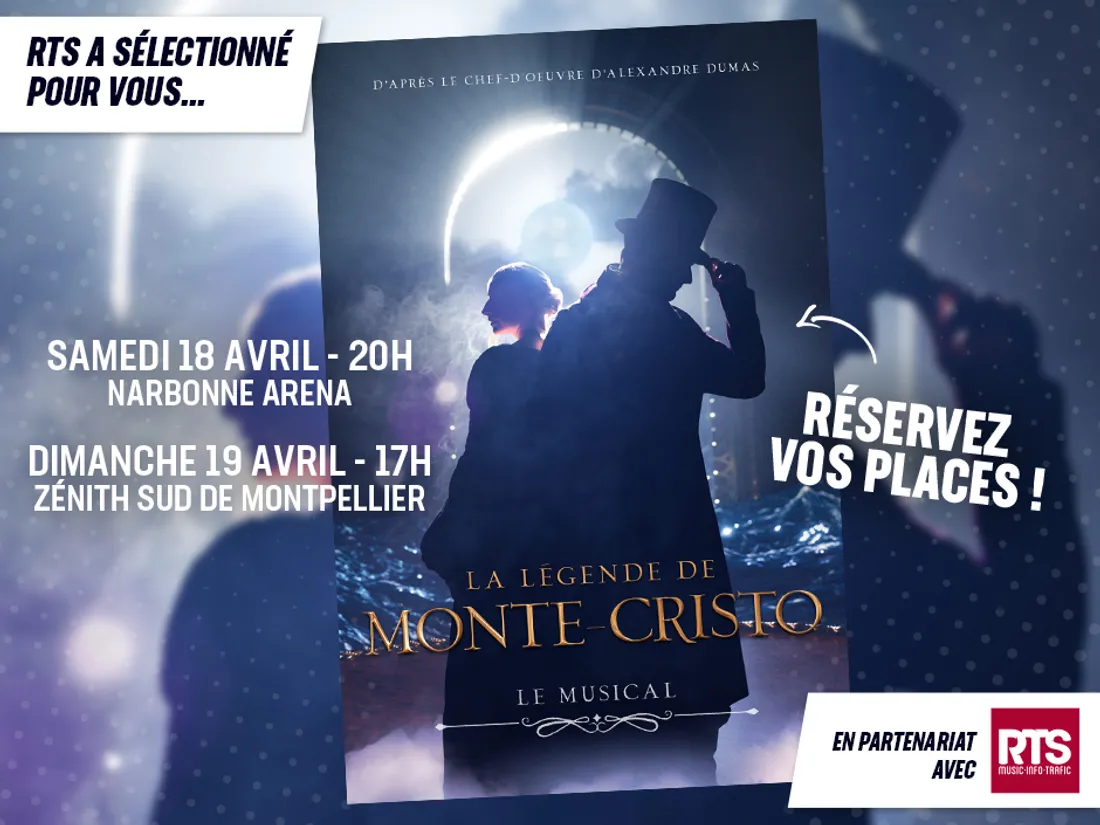 La Légende de Monte Cristo- le Musical réservez vos places !