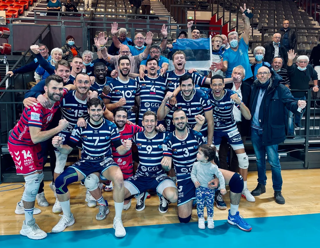 Les maritimes après la victoire face à Cannes (3-0)