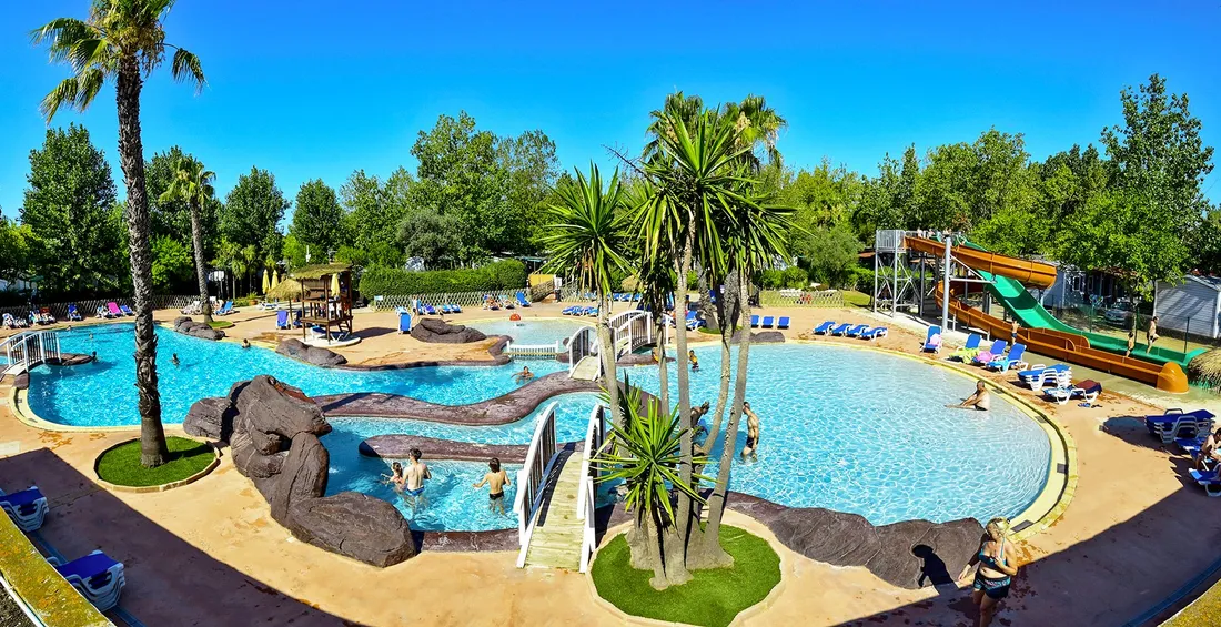 Camping Les Salisses, à Vias dans l'Hérault.