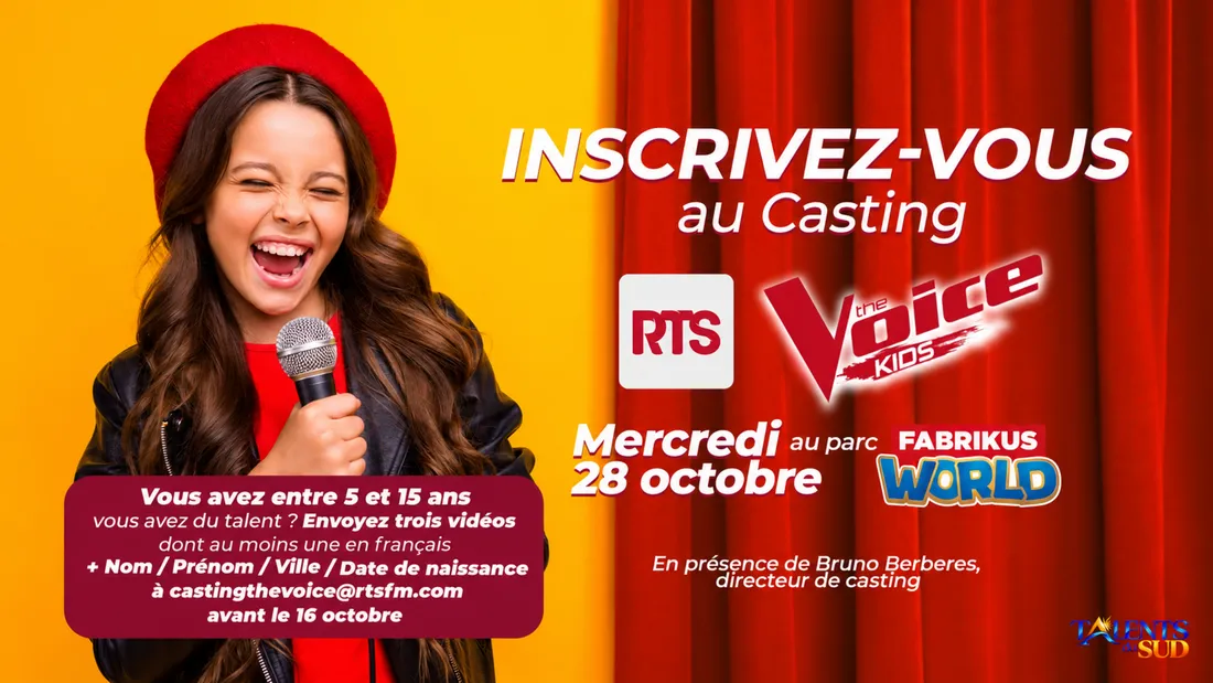 Casting The Voice Kids RTS à Fabrikus World