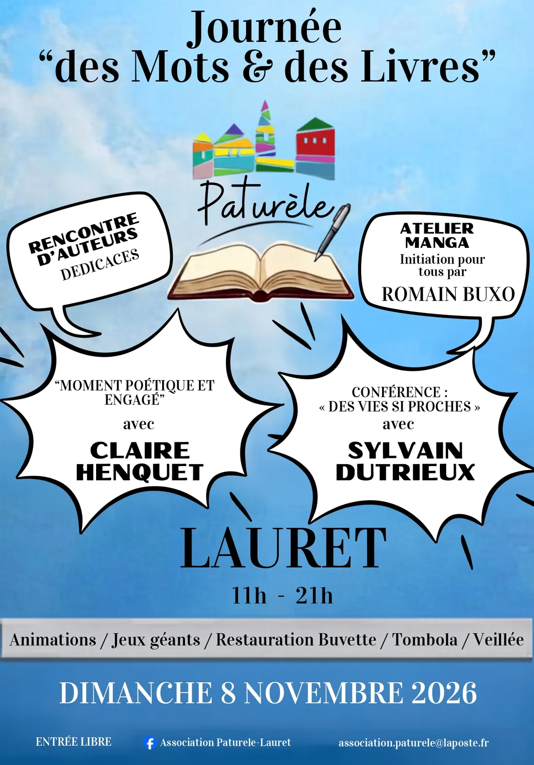 Fête du livre à Lauret