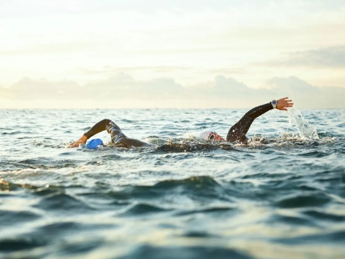 Les nageurs ont pris la mer jeudi, vers la Catalogne.