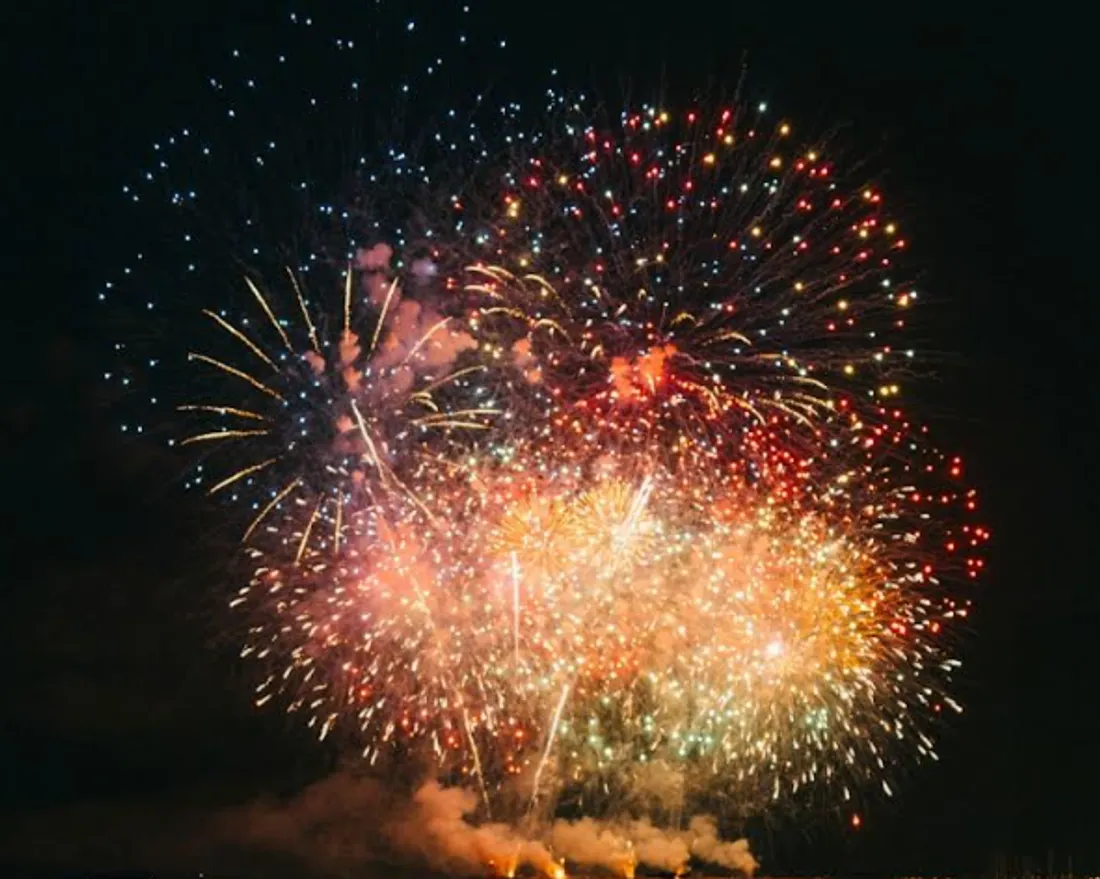 Feu d'artifice narbonne plage