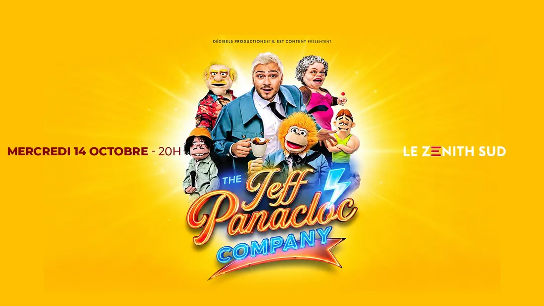 Jeff Panacloc au Zénith sud de Montpellier