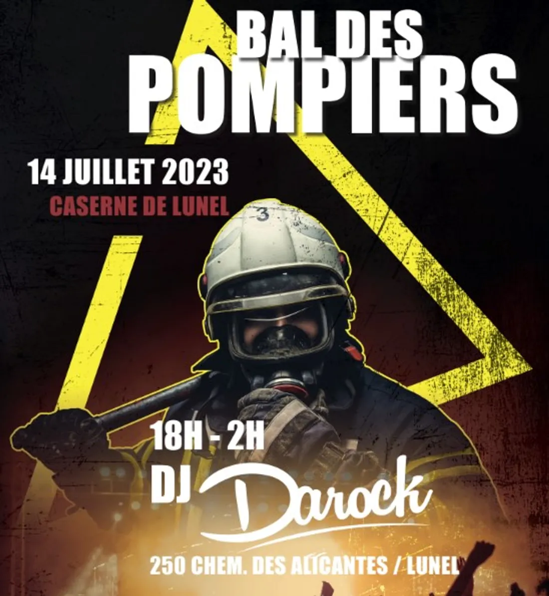 Bal des pompiers Lunel