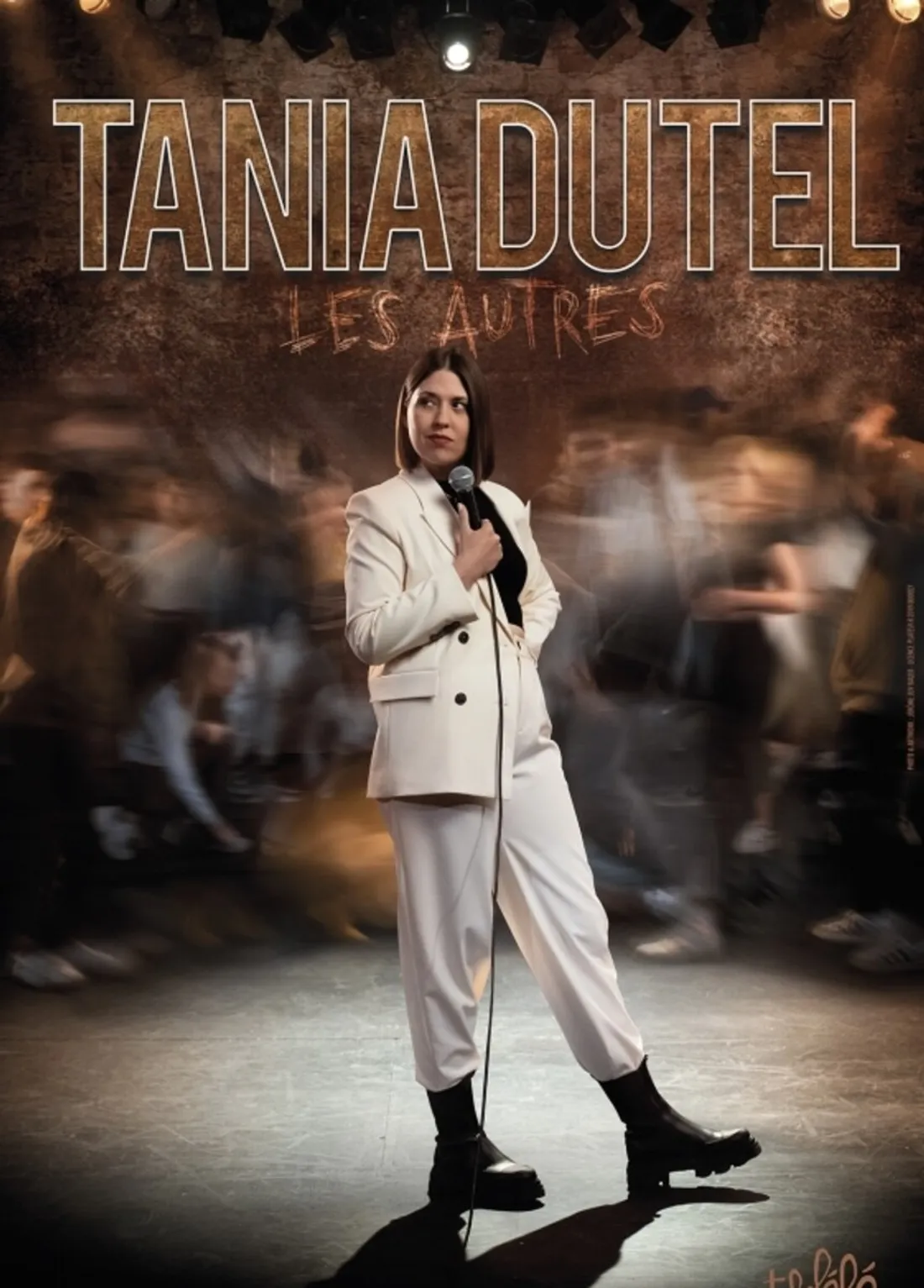 Tania Dutel en spectacle à l'Odéon Montpellier le 14 octobre 2022.