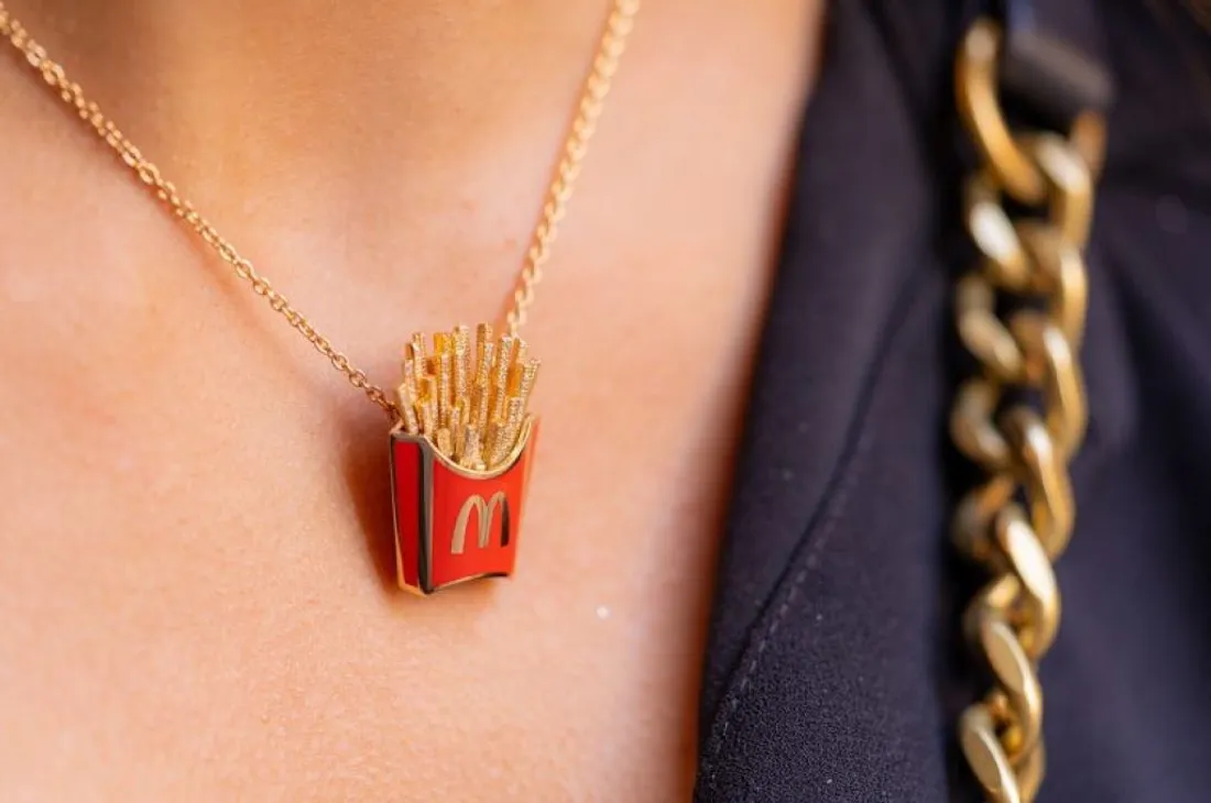 Le pendentif créé par le joaillier Marc Deloche