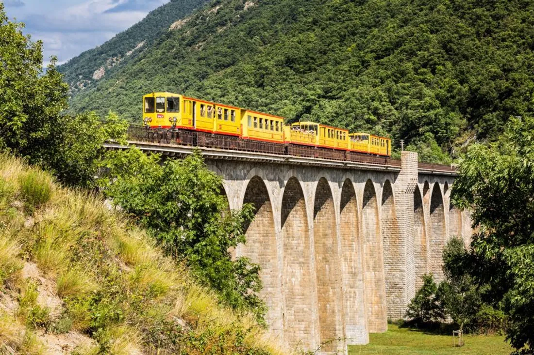 Train jaune des pyrénées