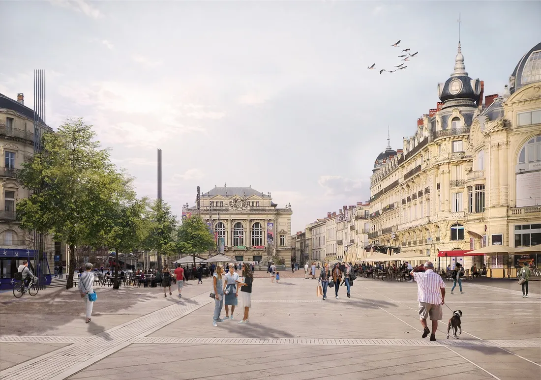 La place de Comédie