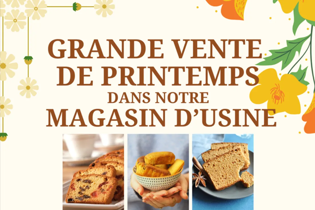 Grande vente d'usine chez France Cake Tradition